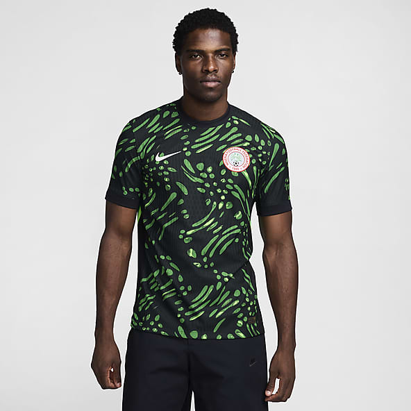 Nigeria Football Shirts Tops 2024. Nike LU